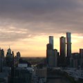 Cities and towns along Australia's east coast have been told to brace for thunderstorms, just a day after temperatures of more than 30 degrees.