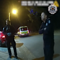 A Queensland mum has given birth with the help of police officers.