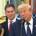 Donald Trump has confirmed he asked FIFA to review the red card of a US player at the World Cup.