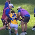 A West Coast reserve player has been sent to the tribunal after allegedly blowing his nose on an opposition player.