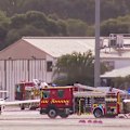 A light plane has crashed into an aircraft hangar just north of Adelaide, in South Australia.