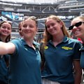 After starring at the Pan Pacific Championships, Lani Pallister was impressed by what she saw at SoFi Stadium.