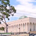 Sydney's Muslim community is on high alert today after the city's largest mosque was sent a threatening message on the eve of Ramadan.