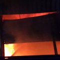 A boat shed on the Gold Coast has gone up in flames, requiring 10 firetrucks to help put the blaze out.