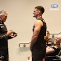 The Panthers honour Nathan Cleary with a deodorant can for his RLPA title.