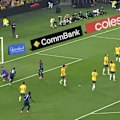 The Socceroos go down to Brazil in a friendly in Brisbane despite a screamer of a goal from Connor Metcalfe.