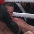 Nelson Asofa-Solomona takes his third career victory after beating George Burgess in his debut heavyweight fight in Brisbane.