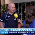John Strange is 'extremely proud' of his winning team, and has yet to go to sleep the morning after the grand final.