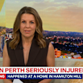 A Perth suburb is in lockdown after a man was shot and two others are on the run.