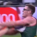 Matthew Lloyd believes the AFL should crack down on Mason Cox's behaviour after kicking a goal.