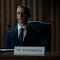 Jeremy Strong stars as Facebook boss Mark Zuckerberg in Aaron Sorkin's drama, based on real events.