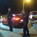 A woman has given birth in the driveway of the Browns Plains Police Station.