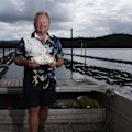 Batemans Bay oyster farmer Bernie Connell is the undisputed champion of Narooma Oyster Festival's "Australia's biggest oyster" competition. Undisputed, except for one year, when rival Kirk Hargreaves stole the crown.