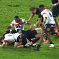 All Blacks winger Emoni Narawa ends a brave Lions fight as New Zealand remains unbeaten on tour in South Africa.