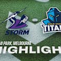 The Melbourne Storm host the Gold Coast Titans in Round 19 of the 2026 NRL Premiership at AAMI Park, Melbourne.