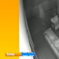 Home CCTV footage shows what appear to be two children under 10 used to open up the property to a gang of thieves.