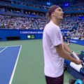 A sheepish Alex Zverev was forced to apologise after a racquet went 'missing' from his bag.