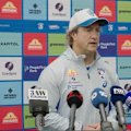 Luke Beveridge reacts to the news of Alaistar Clarkson being sacked by North Melbourne.