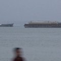 The US has launched new strikes on Iran as its blockade of the Strait of Hormuz comes into force.
