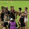 St Kilda player Lance Collard is in huge MRO trouble for a swinging arm to the face of a player in the VFL.