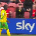 Mo Toure puts Middlesbrough on alert with a goal in the first minute of the match for Norwich.
