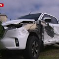 Multiple cars have been damaged after a chaotic pursuit in Perth, with tactical response officers swarming the suburb.