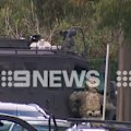 A man has been arrested after a dramatic police operation at a home in Spotswood in Melbourne's south-west.
