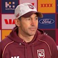 Queensland coach Billy Slater explains his decision to recall Broncos superstar Reece Walsh for State of Origin II.