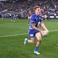 Bulldogs halfback Lachlan Galvin puts his side ahead against the Roosters.