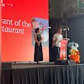 Muse Restaurant's Troy Rhoades-Brown thanked his 