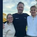 AFL legend Tony Modra releases a photo and statement after being hospitalised following a truck crash in South Australia.