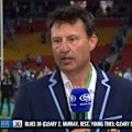 Laurie Daley was emotional after his side's victory at Suncorp Stadium, retaking the State of Origin shield back south to NSW. 