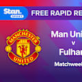  Watch the goals and big moments from Fulham's visit to Old Trafford to face Manchester United in Premier League Matchweek 24 action.