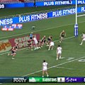 Sualauvi Fa'alogo sets up a try for Siulagi Tuimalatu-Brown with some outstanding work in attack.