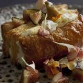 Fog puff pastry with lemon mascarpone