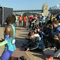 Ethiopian Addisu Gobena smashed 90 seconds off the course record on his way to victory in the Sydney Marathon.