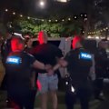 Essendon president Andrew Welsh was at the centre of 'chaotic' citizen's arrest on the Gold Coast, hours before his club's clash against the Suns.