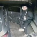 A chef has told how he confronted an alleged armed thief who tried to steal his car from behind his Melbourne restaurant.