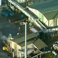 Nearly 900 workers were evacuated from a Queensland meat-processing plant after an "industrial-sized" ammonia leak.