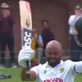 Temba Bavuma hits his fifth Test match hundred to put South Africa back in the game.