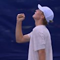Cruz Hewitt's breakout 2026 has continued, winning his first match on the ATP tour against Marcos Giron.