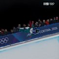 Australia's Scotty James lays down a run in the men's halfpipe qualifying that receives a score of 94.