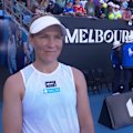 Australia's Maddison Inglis reflects on her second round victory at her home grand slam.