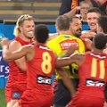 The panel fires up over whether Brayden Maynard should be banned for umpire contact.