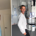 Kellie Finlayson has shared a candid video of how she spent Melbourne Cup day, getting treatment amid her bowel and lung cancer battle.