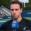 Aussie James Duckworth upsets 30th seed Matteo Arnaldi at the US Open.