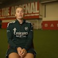 Arsenal star Caitlin Foord no worried about the table as she prepares to take on Manchester City in a fierce WSL battle