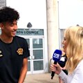 18-year-old Australian Lucas Herrington makes his first appearance in the Premier League.