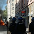 French President Emmanuel Macron has criticised foreign leaders for trying to exploit the riots in his country.