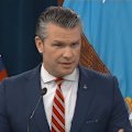Pete Hegseth won't confirm or deny the US Navy is using kamikaze dolphins.